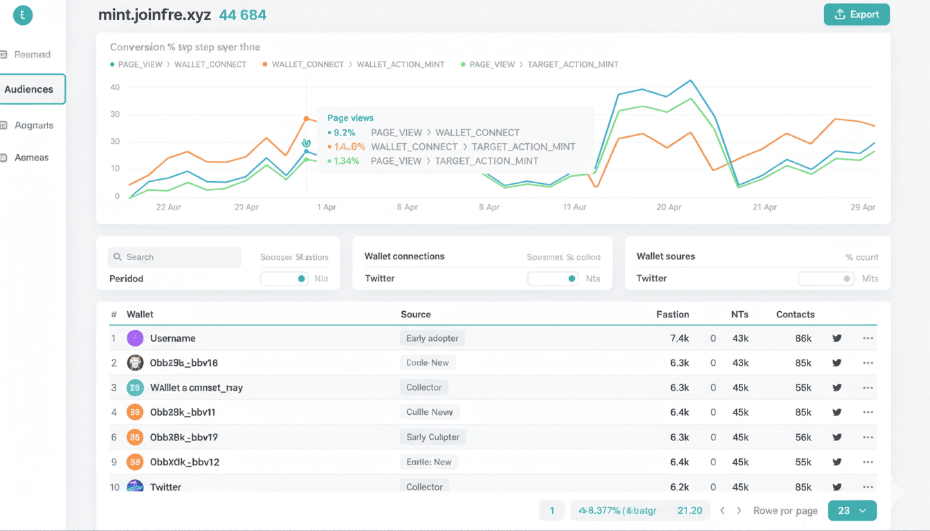 AI analyzing blockchain data